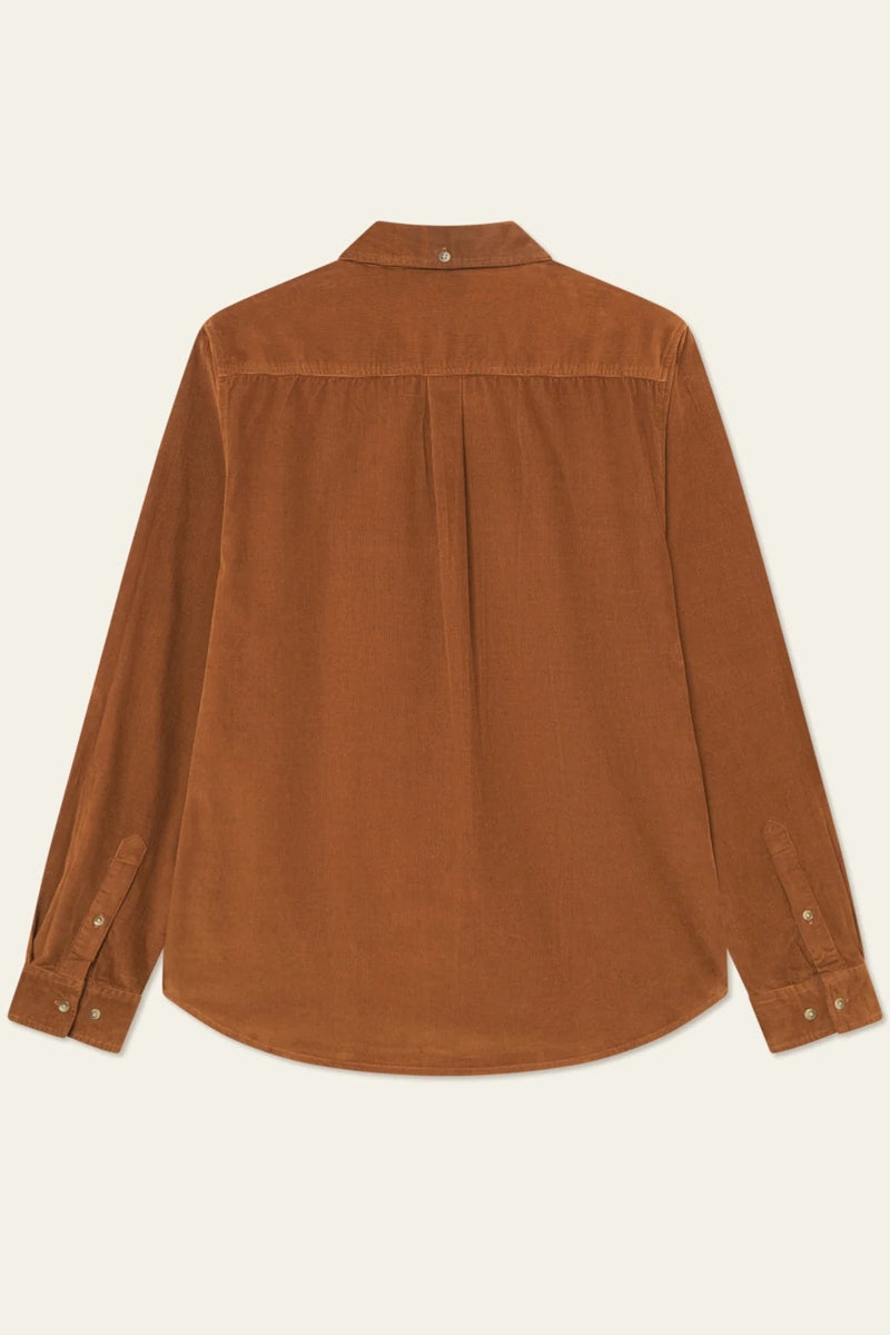 Wholesale,Les Deux, Les Deux Brown Fine Cotton Corduroy Overshirt, Brown, Extra Large-48-TagXL