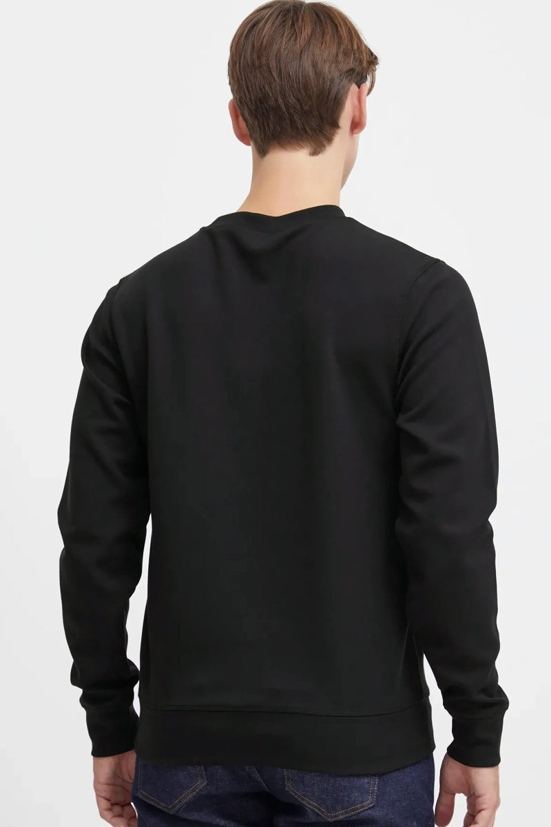 Wholesale,Casual Friday, Casual Friday Black Knit Sweatshirt, Black, Small-40-TagSMedium-42-TagMLarge-44-TagLExtra Large-47-TagXLExtra Extra Large-50-TagXXL