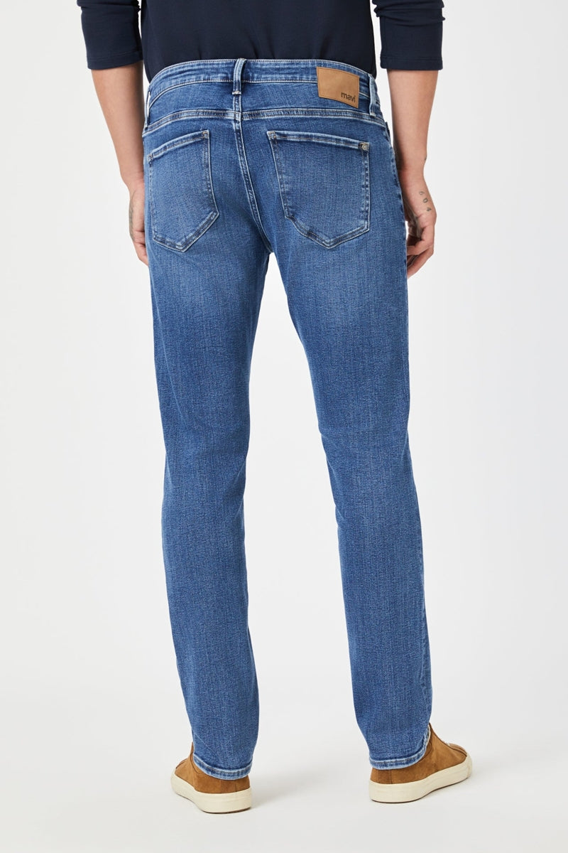 Wholesale,Mavi, Mavi Ocean Organic Vintage Zach Straight Leg Jeans, Blue, 32W-32L-Tag32