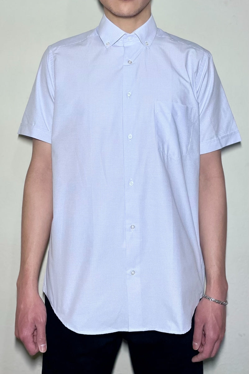 Wholesale,Jakamen, Jakamen Blue Grid Classic Fit Shirt, Blue, Medium-46-TagMLarge-48-TagLExtra Large-50-TagXLExtra Extra Large-52-TagXXL