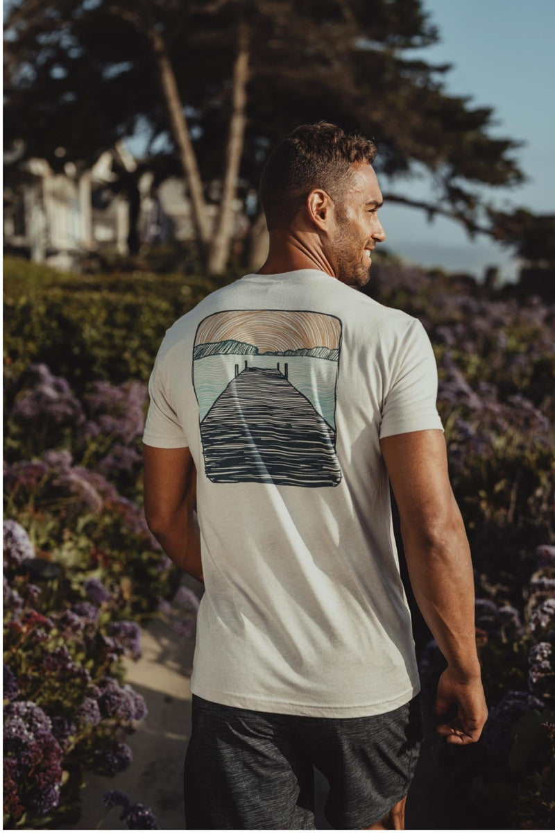 Wholesale,The Normal Brand, The Normal Brand Sand Dockside T-Shirt, Tan, Extra Large-46-TagXL