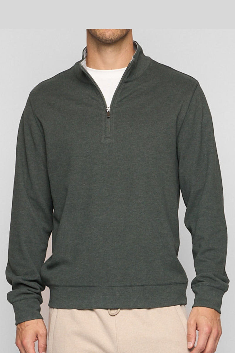 Wholesale,Fundamental Coast, Fundamental Coast Agave Green Soft Qtr Zip, Green, Medium-45-TagMLarge-48-TagLExtra Large-51-TagXL