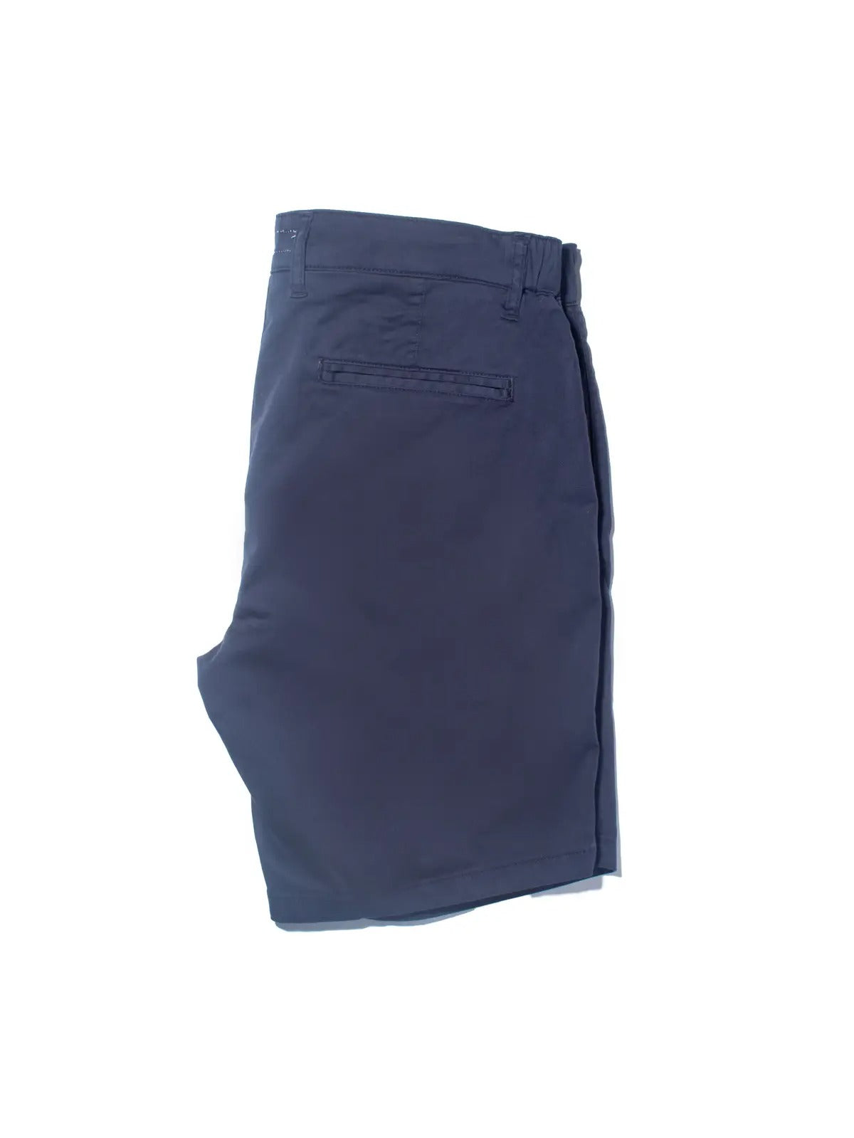 Faire,Eight X, Eight X Navy Chino Drawstring/Zip Waist Shorts, Blue, 30W-7.5L-Tag30