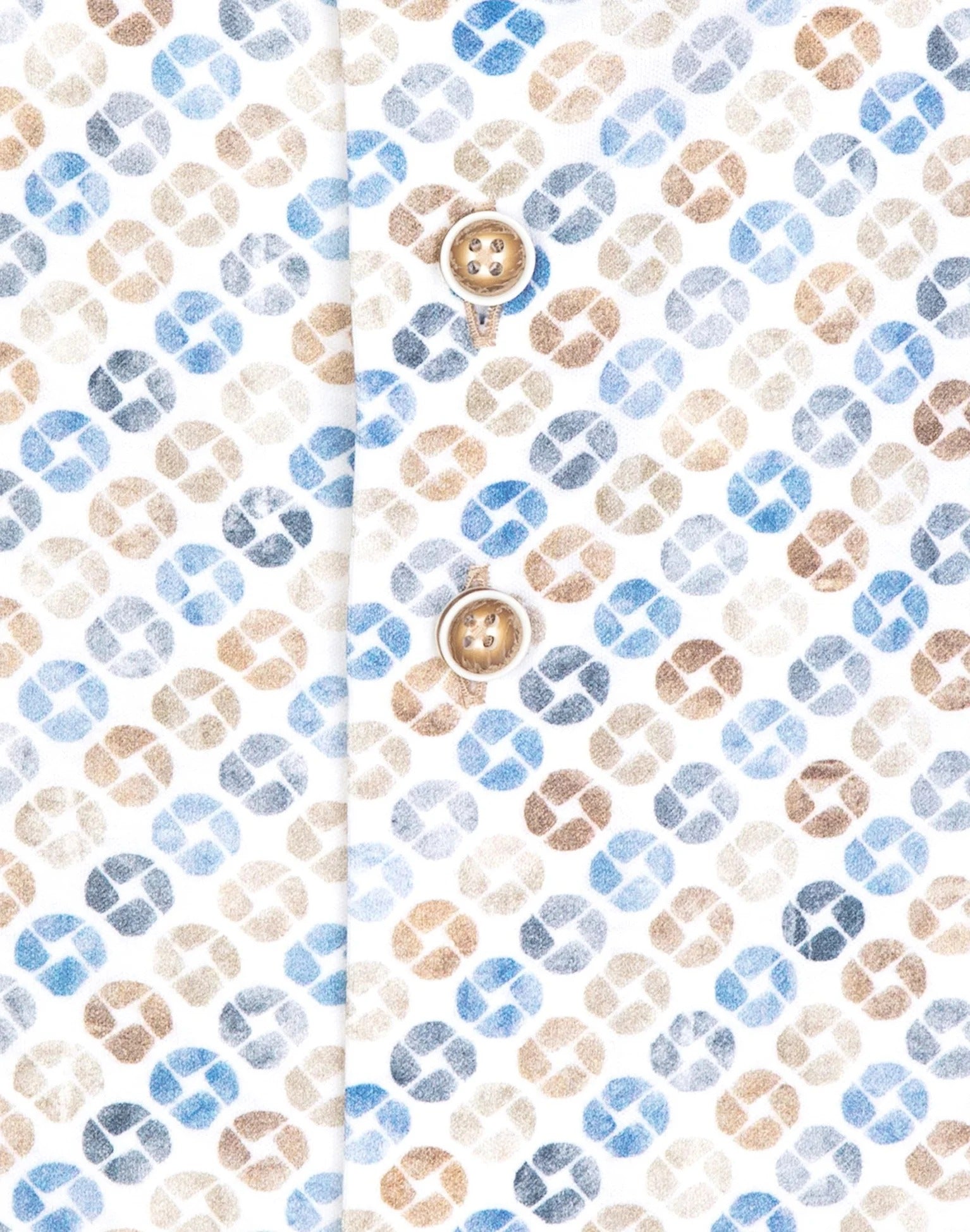 Brand Partner,R2 Amsterdam, R2 Amsterdam White Cup Print Jersey Cotton Knitted Shirt, White, Small-41-Tag39