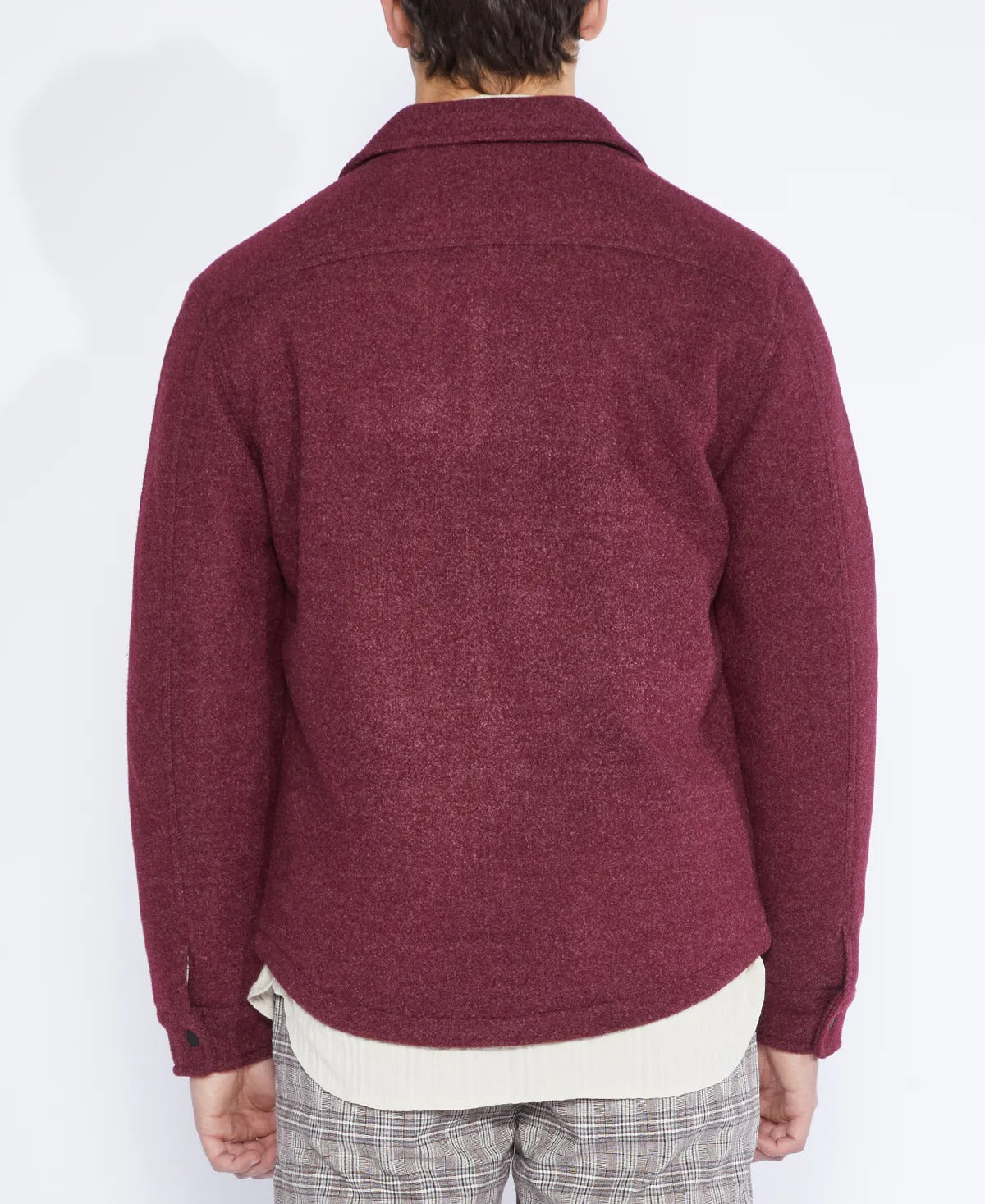 Wholesale,Civil Society, Civil Society Mulberry Red Fleece Jacket, Red, Extra Large-49-TagXL