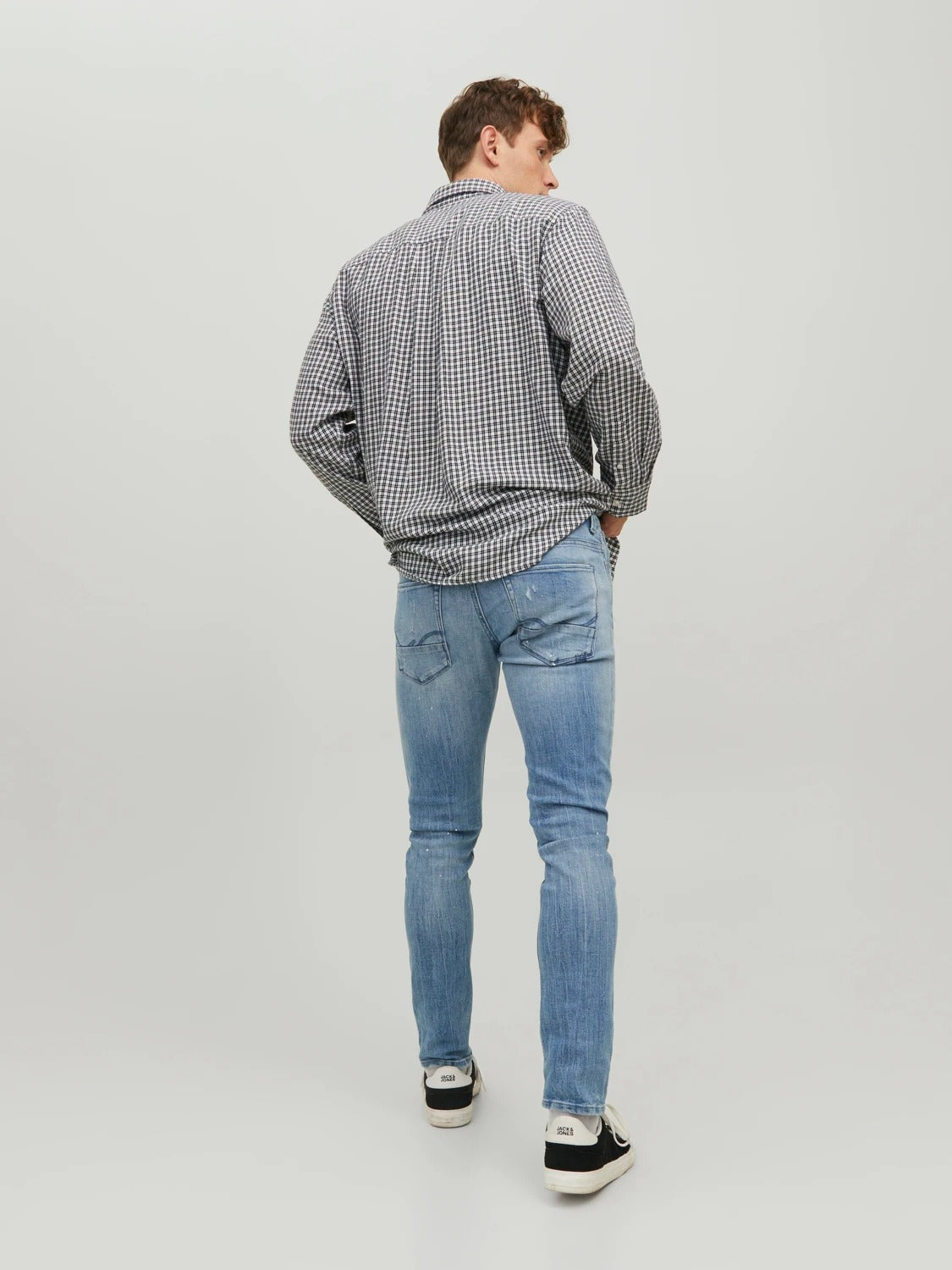 Wholesale,Jack & Jones, Jack & Jones Blue Slim Ripped Denim, Blue, 36W-32L-TagXL