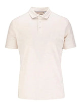 Guide London Pink Jacquard Short Sleeve Polo