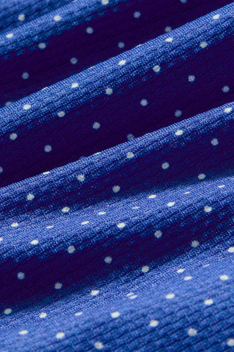 Wholesale,Mizzen + Main, Mizzen + Main Cobalt Dot Print No-Tuck Trim Shirt, Blue, Extra Extra Large-52-TagXXLSmall-41-TagSMedium-43-TagMLarge-46-TagLExtra Large-49-TagXL