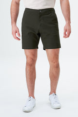 Eubi Olive Green 7" Advanced Chino Shorts