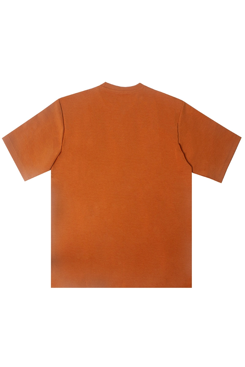 Wholesale,The Shirt Bar, The Shirt Bar Burnt Orange Premium Performance Tee, Orange, Medium-44-TagM