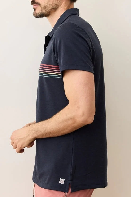 Wholesale,Marine Layer, Marine Layer Navy Multi Stripe Air Polo, Blue, Extra Extra Large-52-TagXXLMedium-43-TagMExtra Large-49-TagXLLarge-46-TagLSmall-40-TagS