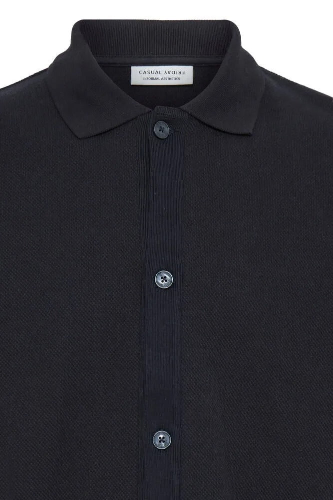 Wholesale,Casual Friday, Casual Friday Black Knitted Cardigan, Black, Small-41-TagSMedium-44-TagMLarge-46-TagLExtra Large-48-TagXLExtra Extra Large-51-TagXXL