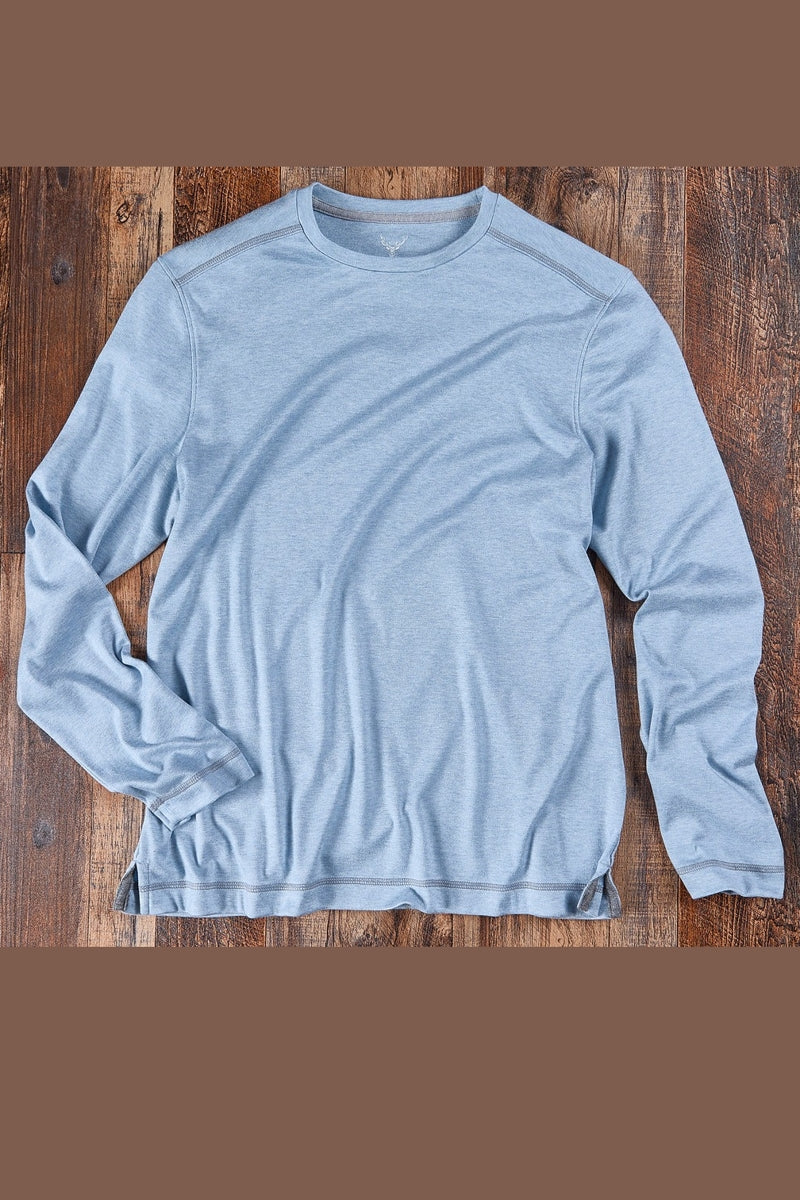 Wholesale,Nicoby Age of Wisdom, Nicoby Age of Wisdom Sky Blue Melange Tee, Blue, Extra Large-50-TagXL