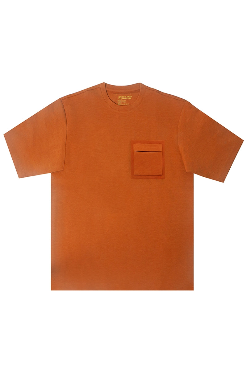 Wholesale,The Shirt Bar, The Shirt Bar Burnt Orange Premium Performance Tee, Orange, Small-42-TagS