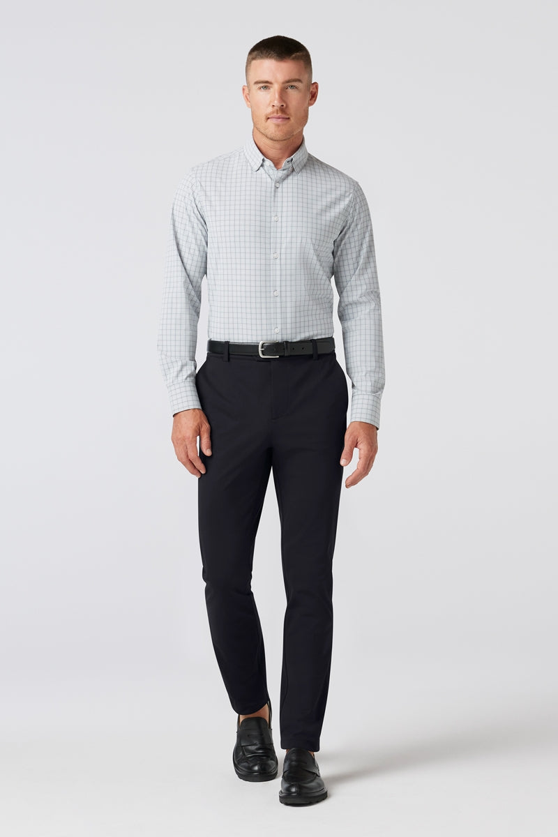 Wholesale,Mizzen + Main, Mizzen + Main Black Upton Four-way Stretch Straight Chino Pant, Black, 38W-32L-Tag38
