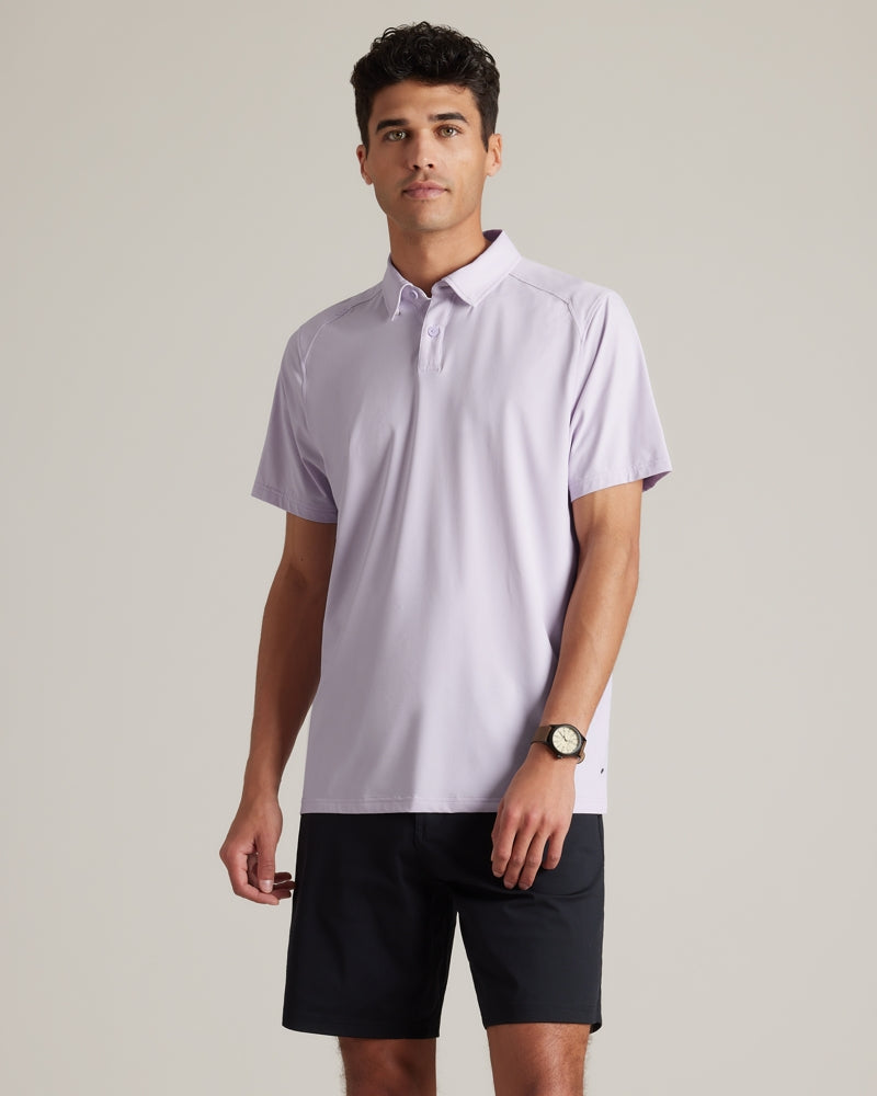 Wholesale,Rhone, Rhone Lavender Dusk Slim Performance Polo, Purple, Medium-42-TagM