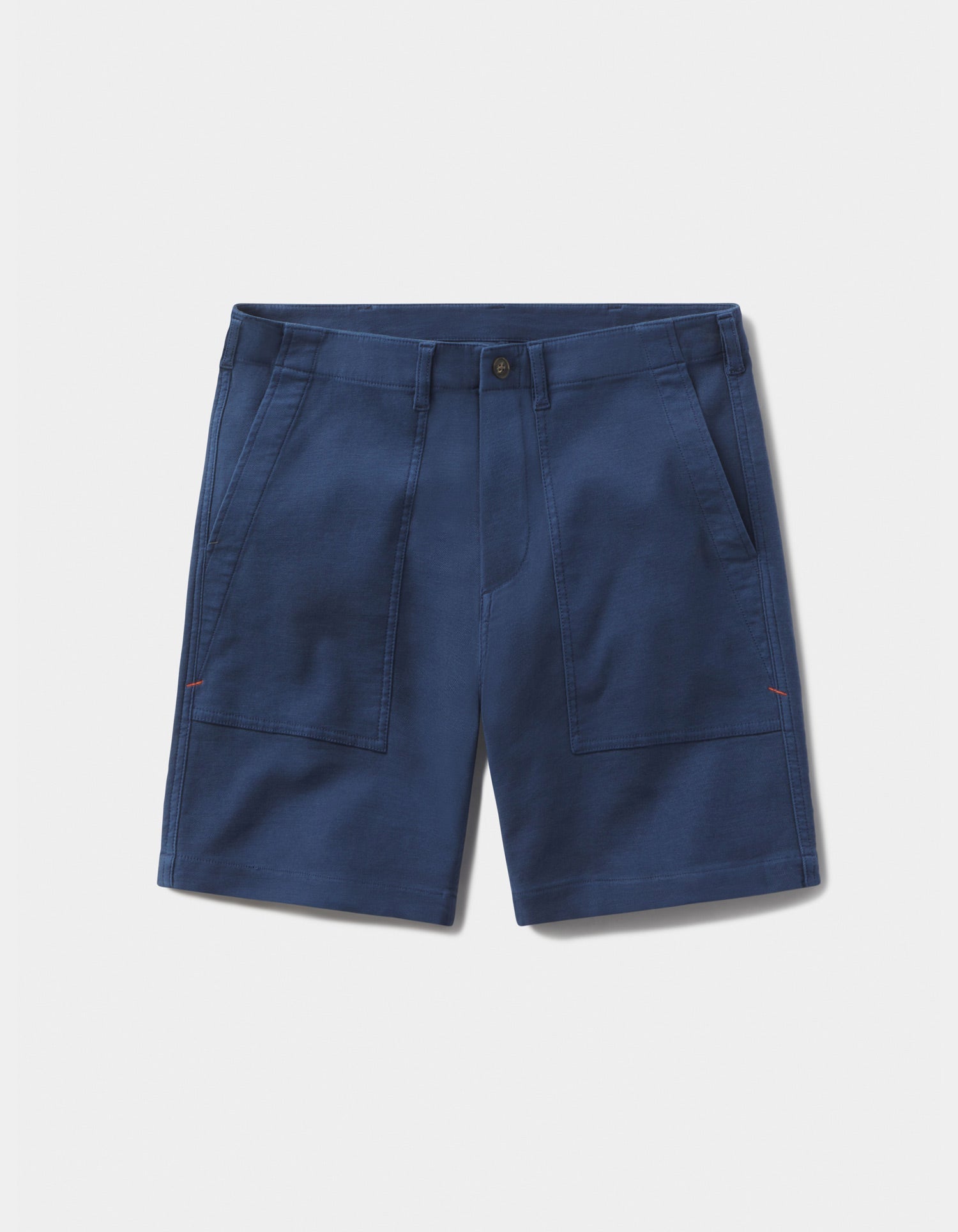 Wholesale,The Normal Brand, The Normal Brand Dark Blue Comfort Terry Utility Short, Blue, 28W-7L-Tag28