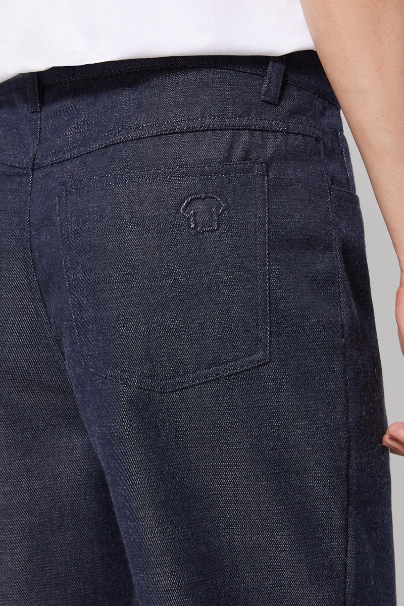 Direct From Brand,FYNE, FYNE Navy Temperature Control Denim Pants, Blue, 32W-30L-TagM