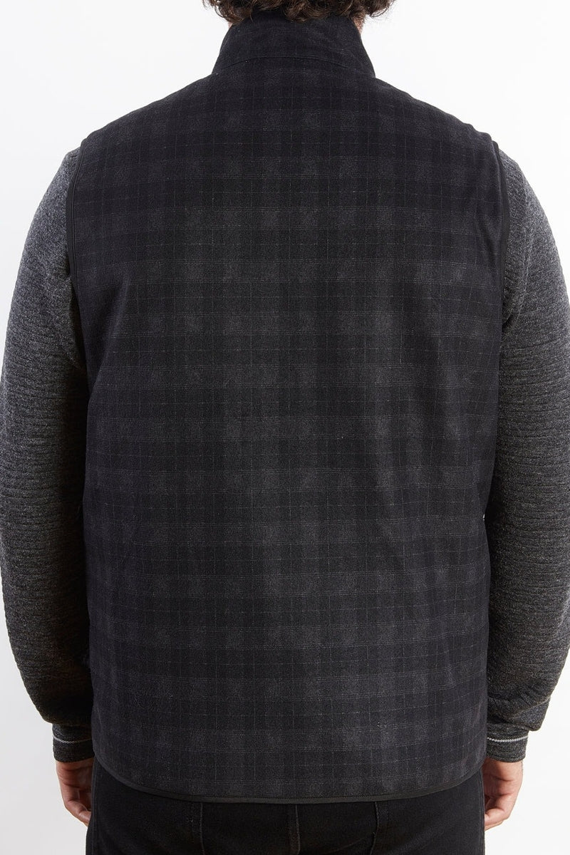 Wholesale,Nicoby Age of Wisdom, Nicoby Age of Wisdom Black Plaid Utility Quilted Vest, Black, Small-41-TagSMedium-44-TagMLarge-46-TagLExtra Extra Large-50-TagXLExtra Extra Large-53-TagXXL