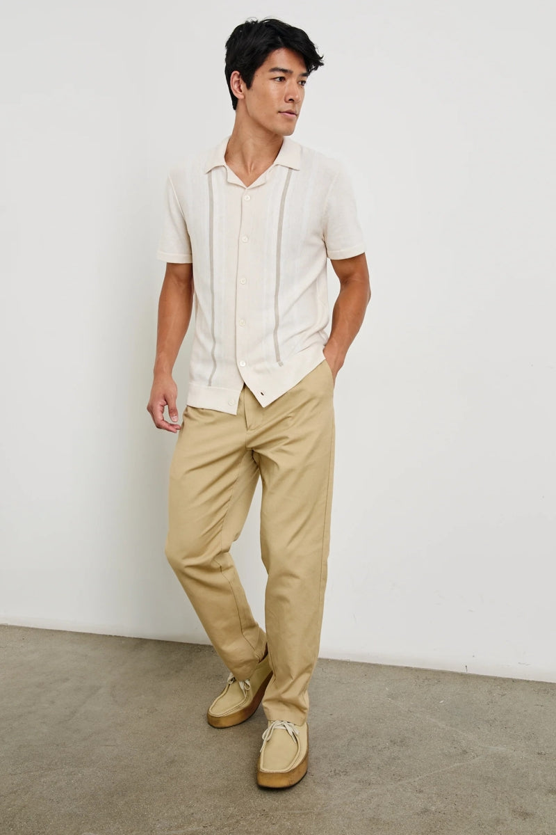 Wholesale,Rails, Rails Latte Multi Striped Yarn-dyed Shirt, Cream, Extra Large-49-TagXL