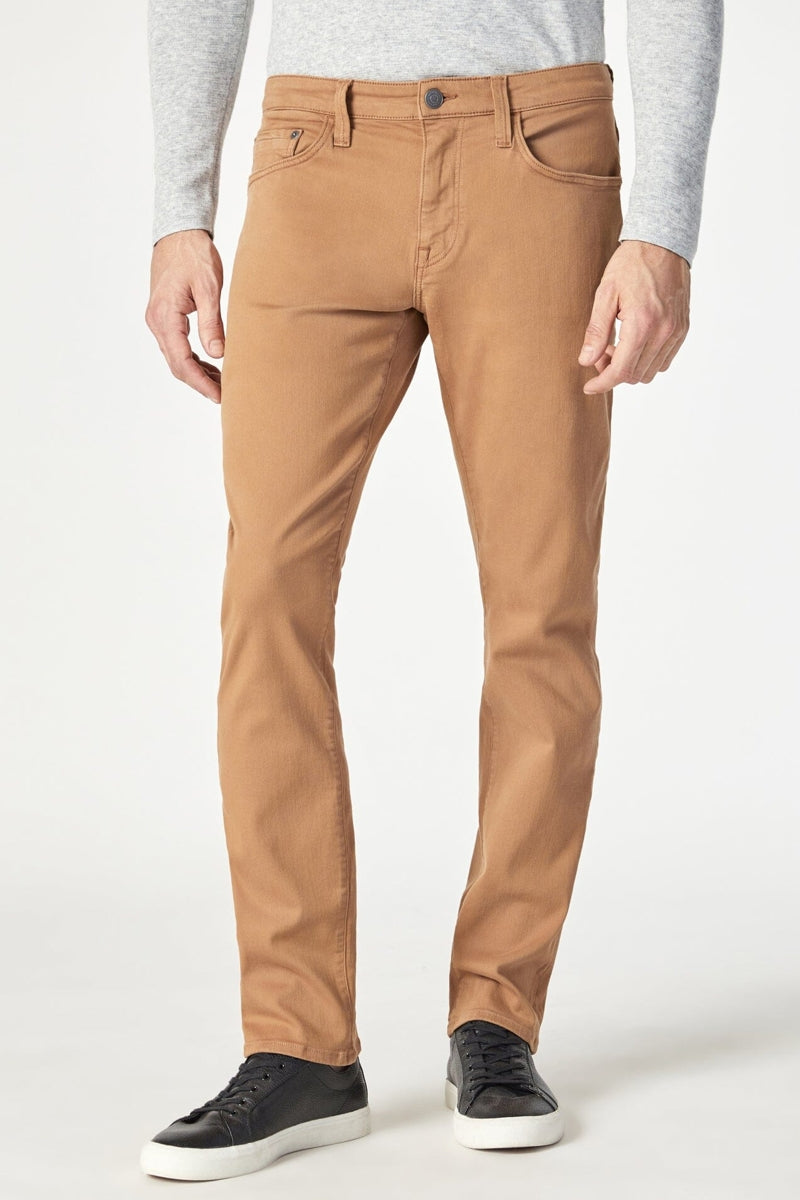 Mavi Carmel Brown Slim Straight Leg Jeans