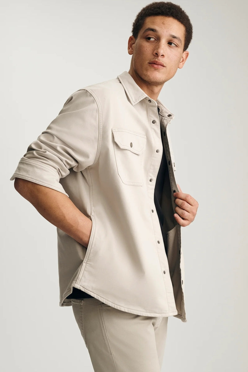 Wholesale,Mavi, Mavi Beige Stretch Denim Snap Overshirt, Tan, Large-48-TagLExtra Large-50-TagXLExtra Extra Large-52-TagXXL