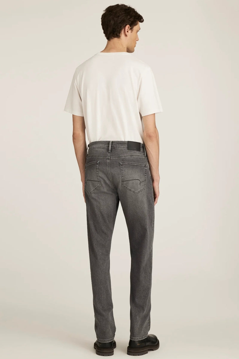 Wholesale,Mavi, Mavi Mid Smoke Supermove Zach Straight Leg Jeans, Grey, 33W-30L-Tag33