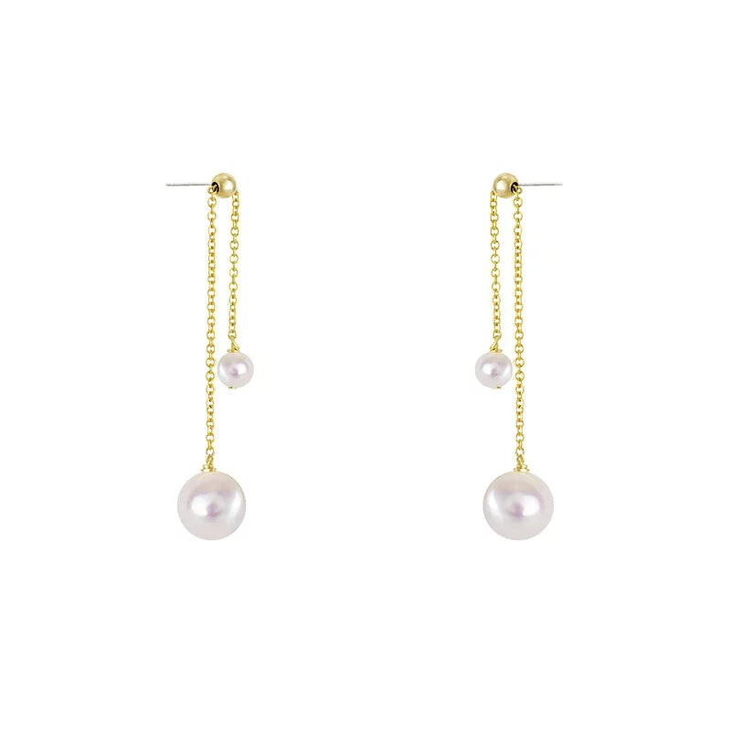 Olivia Yao, Olivia Yao Pearl Bell Earring, , 