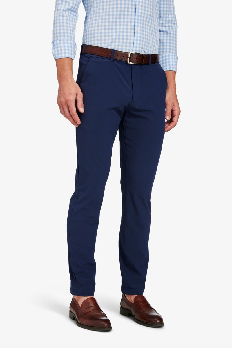 Wholesale,Mizzen + Main, Mizzen + Main Navy Helmsman Four-way Stretch Chino Pant, Blue, 38W-32L-Tag38
