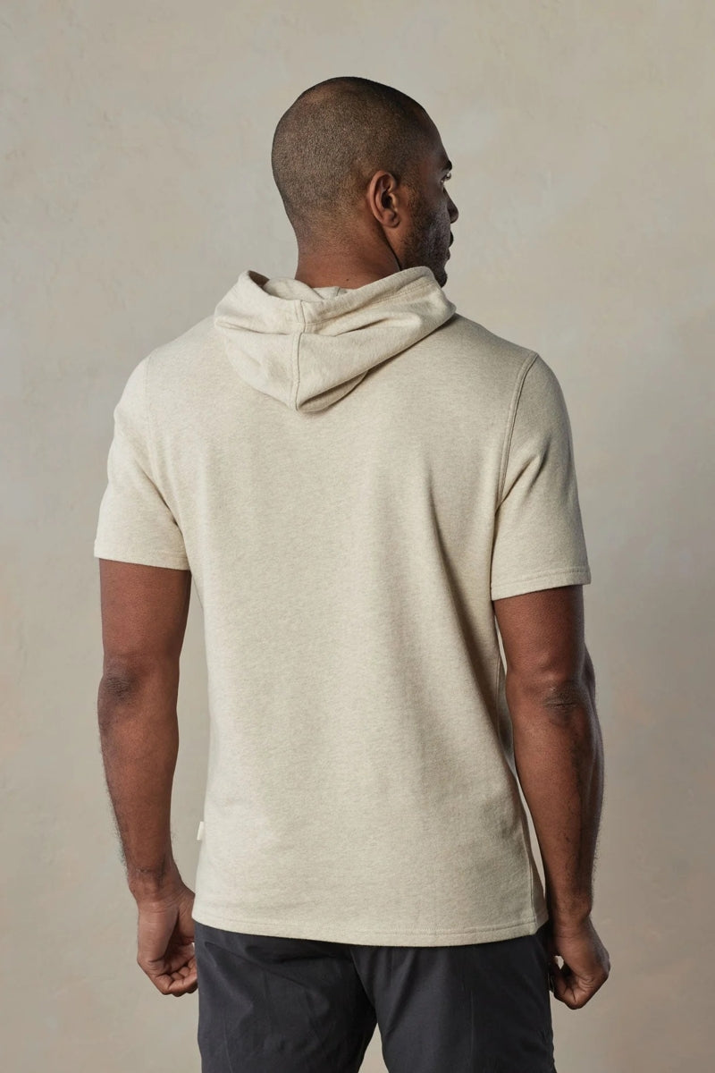 Wholesale,The Normal Brand, The Normal Brand Oatmeal Terry Athletic Hoodie, Tan, Small-40-TagSMedium-42-TagM