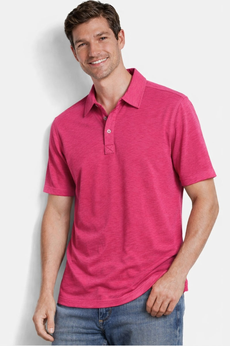 Wholesale,Nicoby Age of Wisdom, Nicoby Age of Wisdom Fuchsia Modal Polo, Pink, Large-44-TagLExtra Extra Large-50-TagXXLSmall-40-TagSMedium-42-TagM