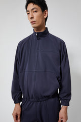 FYNE Navy Quick Drying Suede Jacket