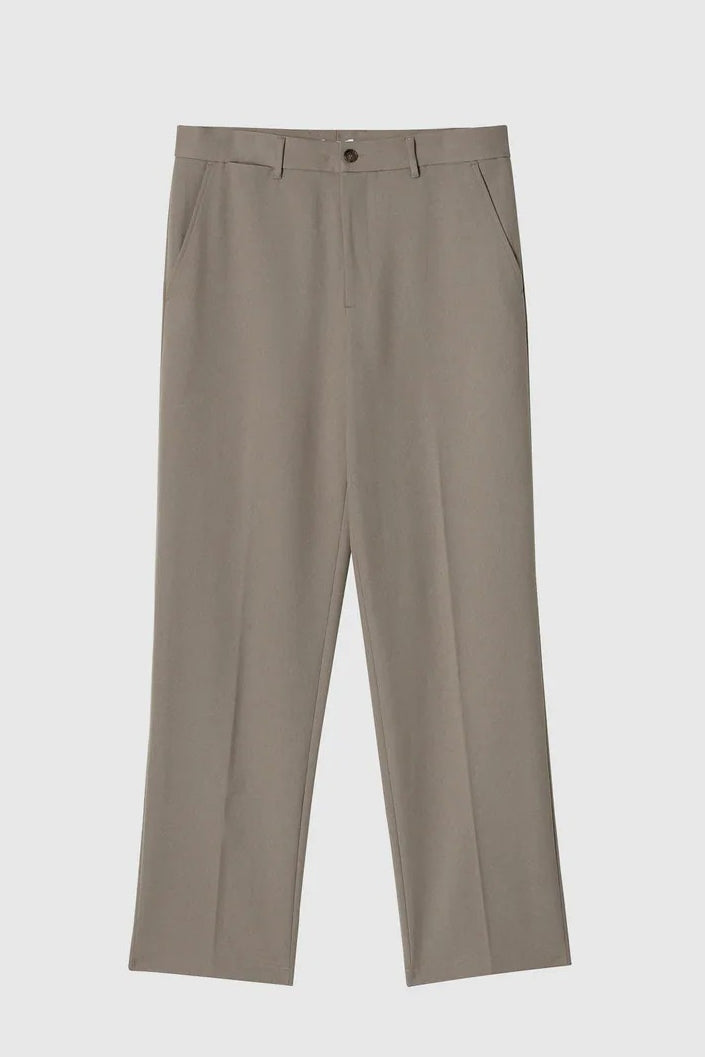 Direct From Brand,FYNE, FYNE Tan Wool-like Four-Way Stretch Suit Pants, Tan, 34W-29L-TagM