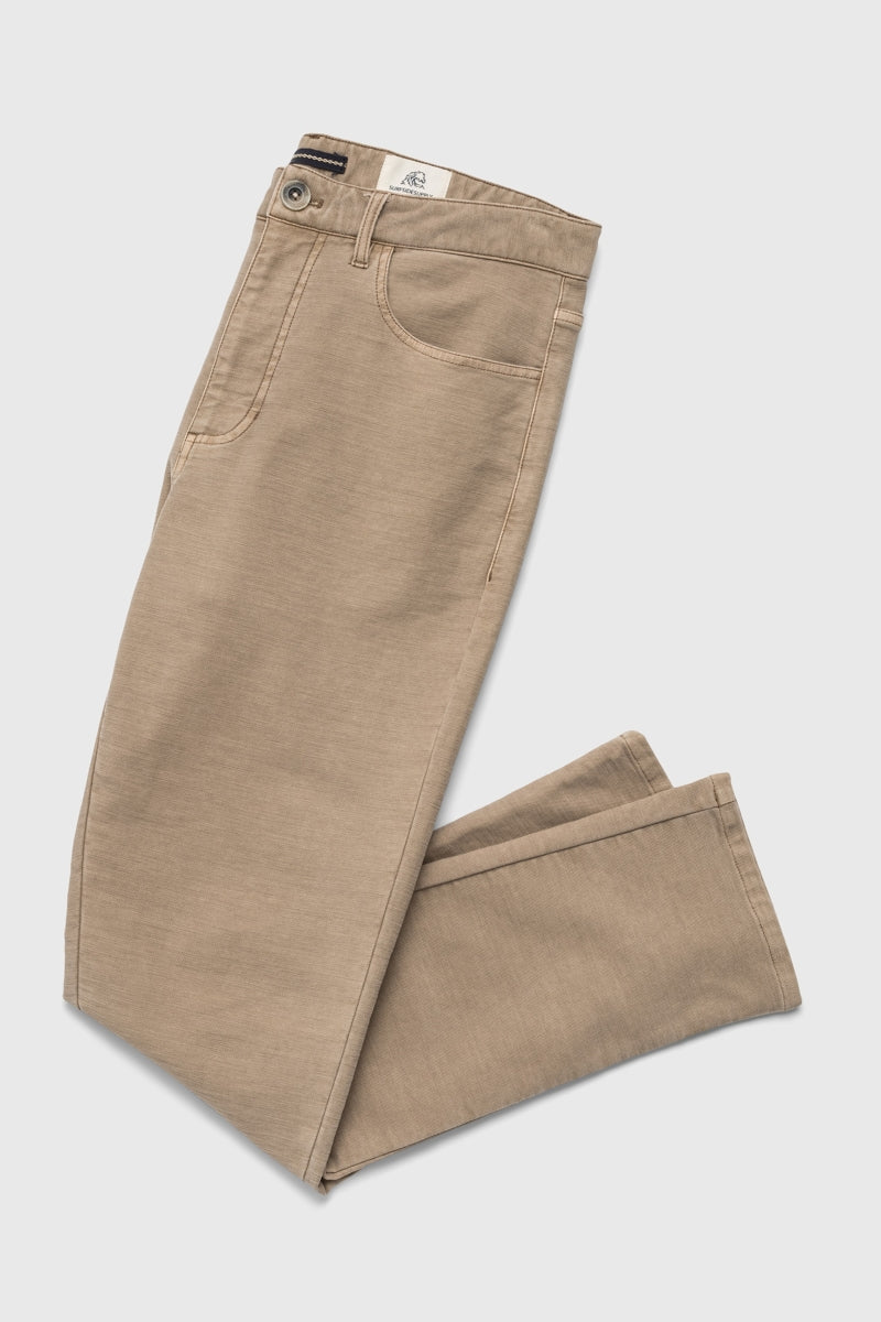 Wholesale,Surfside Supply, Surfside Supply Khaki Soft French Terry Twill Stretch Pant, Tan, 38W-32L-Tag38