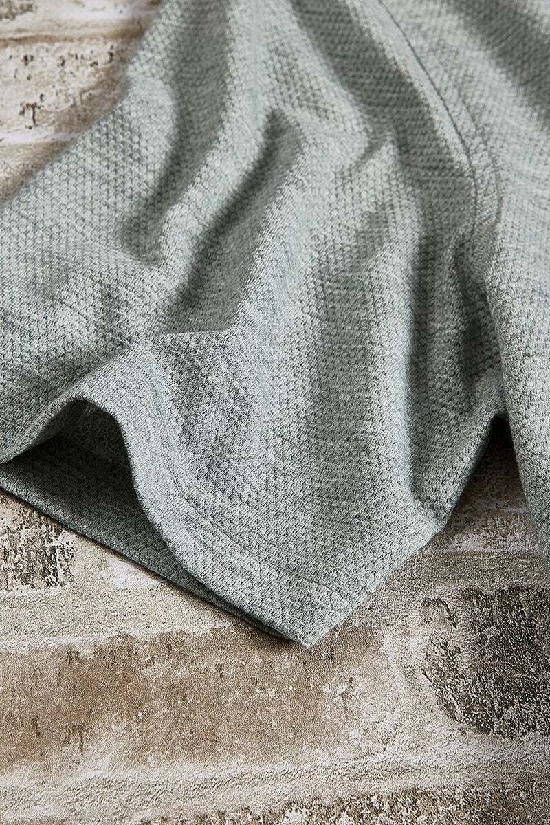 Wholesale,Nicoby Age of Wisdom, Nicoby Age of Wisdom Green Honeycomb Knit Textured Shirt, Green, Extra Extra Large-50-TagXXL