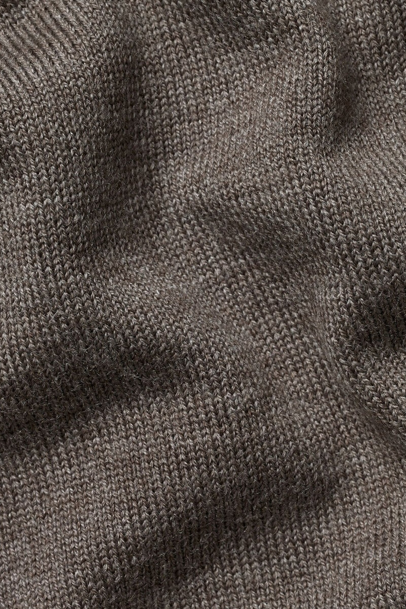 Wholesale,Charles Tyrwhitt, Charles Tyrwhitt Mocha Pure Merino Wool V-Neck Sweater, Brown, Medium-42-TagM