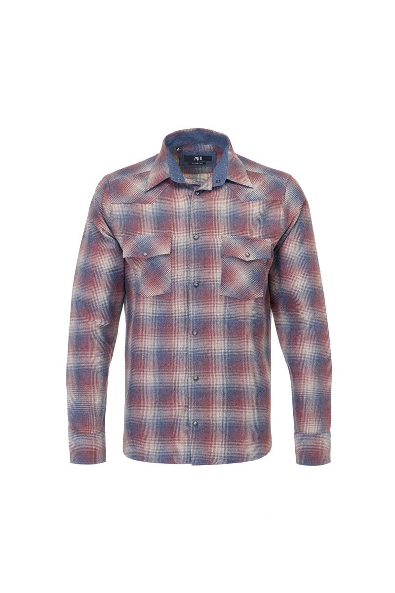 Wholesale,American Heritage, American Heritage Burgundy Plaid Flannel Shirt, Red, Medium-45-TagMLarge-48-TagLExtra Large-51-TagXL