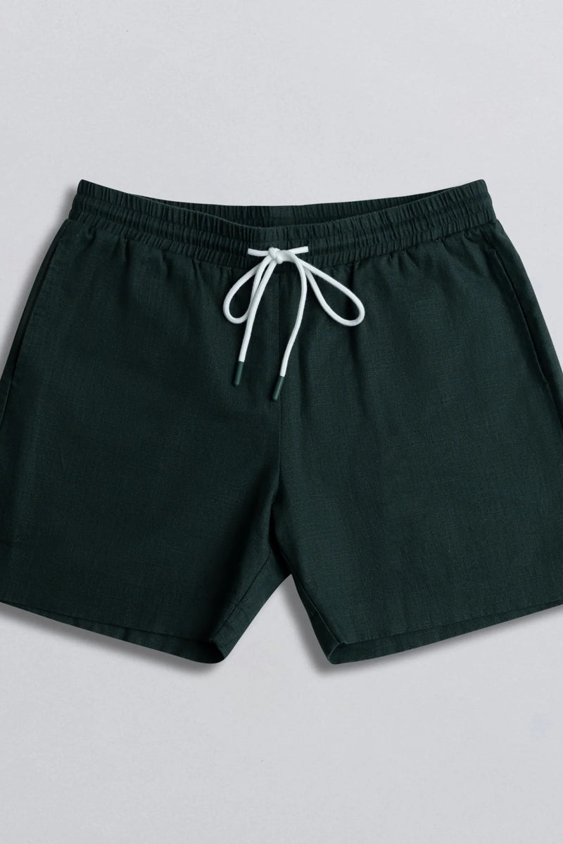 Wholesale,Champlain, Champlain Green Linen Drawstring 4