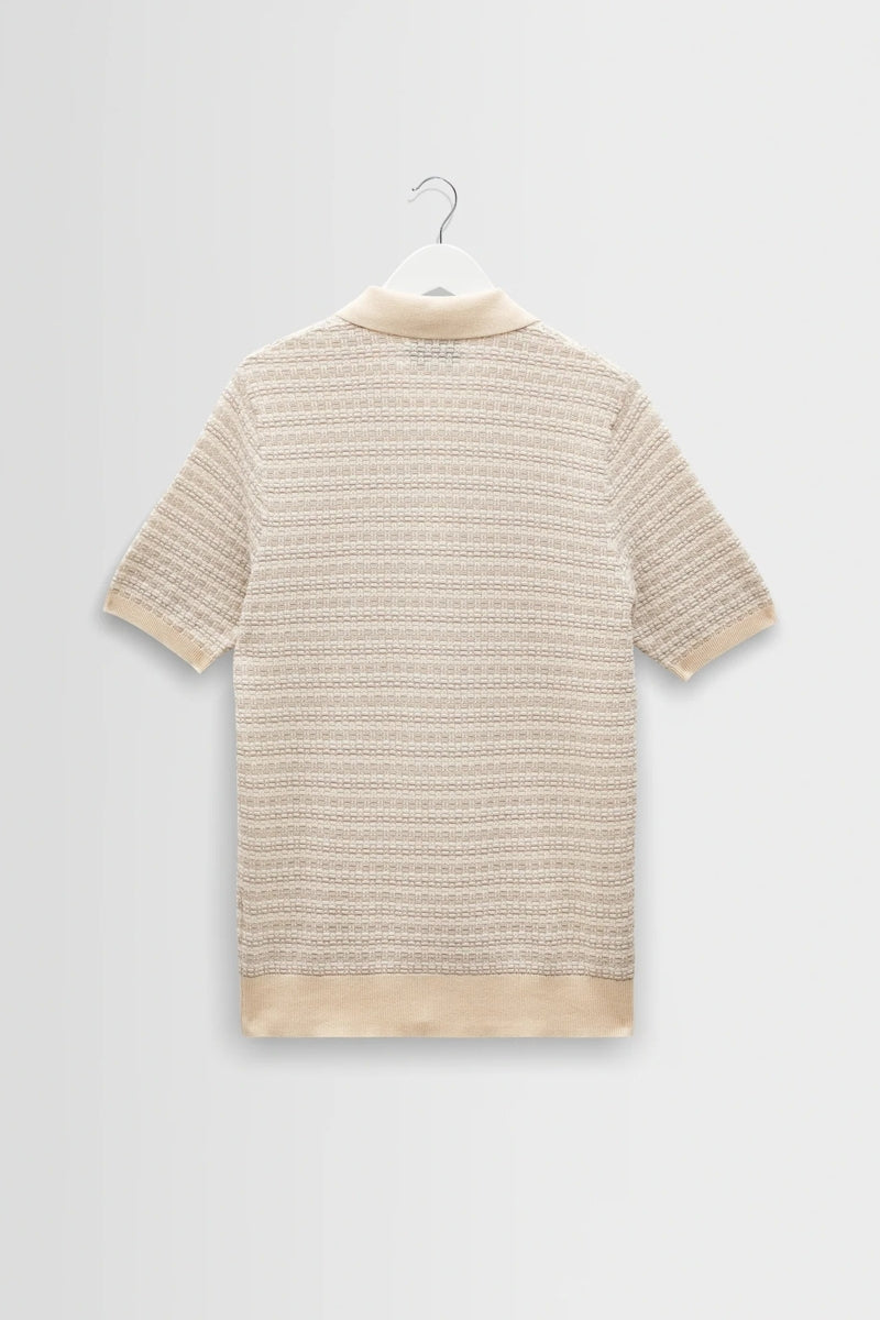 Wholesale,Wax London, Wax London Natural Mini Geometric Knitted Polo, Cream, Extra Extra Large-47-TagXXLExtra Large-45-TagXLLarge-43-TagLMedium-41-TagMSmall-39-TagS