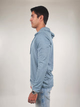 Projek Raw Blue Long Sleeve Knit Hood