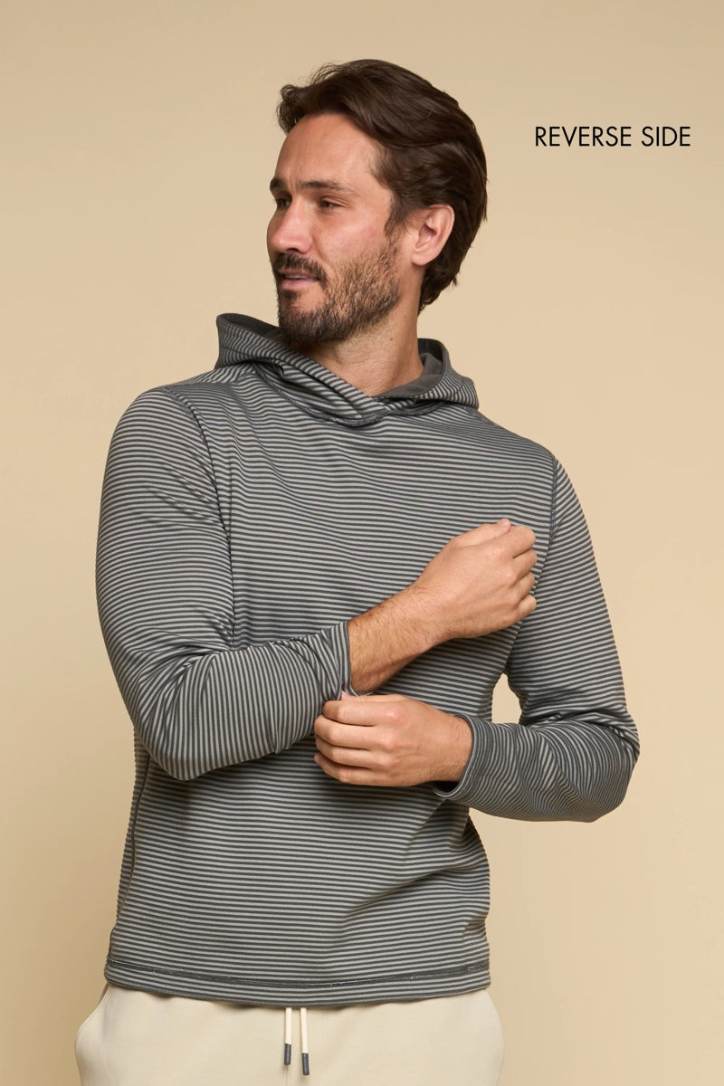 Wholesale,Fundamental Coast, Fundamental Coast Dark Shadow Pique Hoodie, Grey, Small-39-TagSMedium-42-TagMLarge-45-TagLExtra Large-48-TagXL