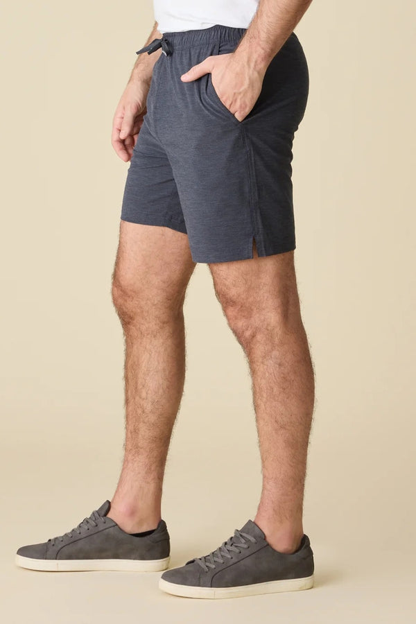 Flag & Anthem Charcoal Drawcord 7" Hybrid Shorts