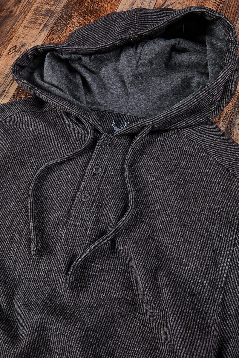 Wholesale,Nicoby Age of Wisdom, Nicoby Age of Wisdom Brown Melange Mini Stripe Hoodie, Brown, Medium-44-TagM