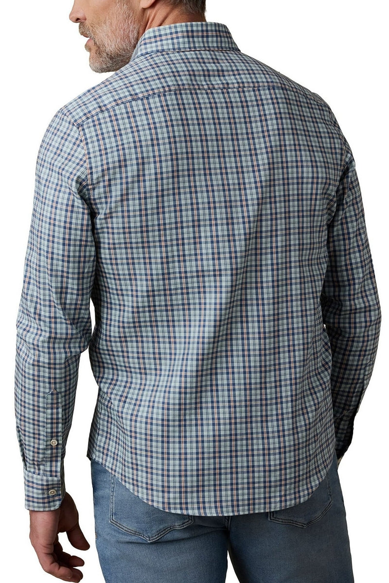 Wholesale,Faherty, Faherty Deep Sea Plaid Shirt, Blue, Small-41-TagSMedium-43-TagMLarge-46-TagLExtra Large-49-TagXLExtra Extra Large-52-TagXXL