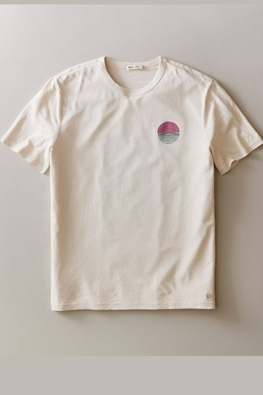 Wholesale,Marine Layer, Marine Layer Cream Hemp Cotton Graphic Tee, White, Small-41-TagSMedium-44-TagMLarge-48-TagLExtra Extra Large-52-TagXXL