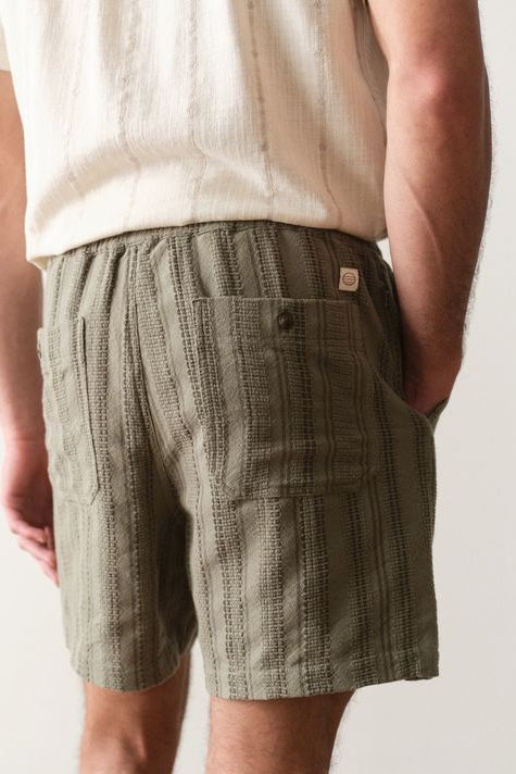 Wholesale,Marine Layer, Marine Layer Olive Dobby Textured Resort 6