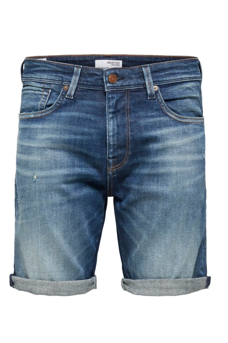Wholesale,Selected Homme, Selected Homme Dark Blue Denim Short, Blue, 30W-10L-TagS