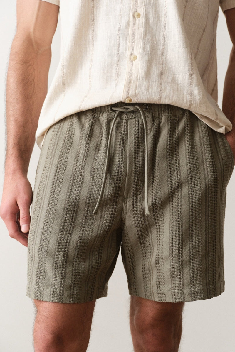 Wholesale,Marine Layer, Marine Layer Olive Dobby Textured Resort 6