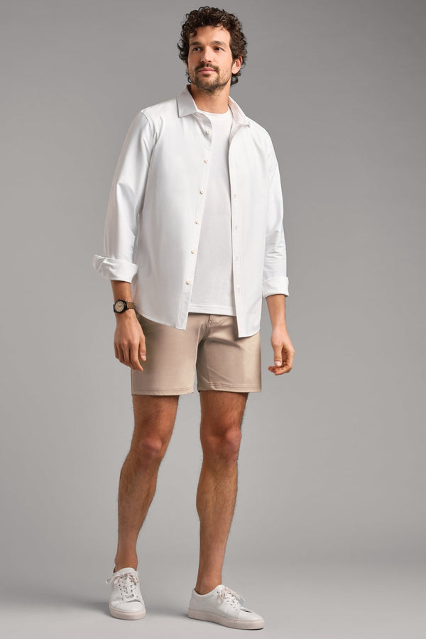 Rhone Khaki 7" Flex-Knit Short