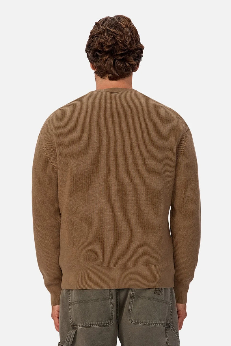 Wholesale,INDUSTRIE AUSTRALIA, INDUSTRIE AUSTRALIA Tan Crewneck Sweater, Tan, Medium-46-TagMLarge-48-TagL